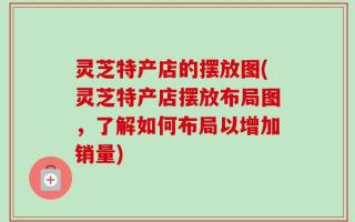 灵芝特产店的摆放图(灵芝特产店摆放布局图，了解如何布局以增加销量)
