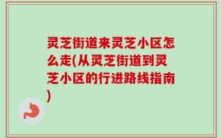 灵芝街道来灵芝小区怎么走(从灵芝街道到灵芝小区的行进路线指南)