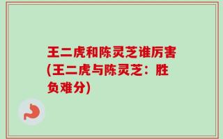 王二虎和陈灵芝谁厉害(王二虎与陈灵芝：胜负难分)
