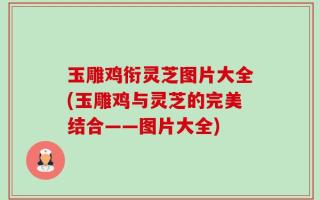 玉雕鸡衔灵芝图片大全(玉雕鸡与灵芝的完美结合——图片大全)