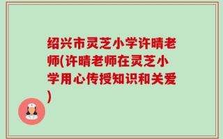 绍兴市灵芝小学许晴老师(许晴老师在灵芝小学用心传授知识和关爱)