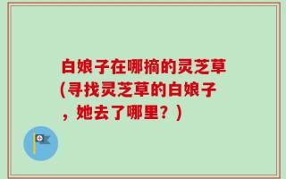 白娘子在哪摘的灵芝草(寻找灵芝草的白娘子，她去了哪里？)