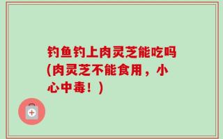钓鱼钓上肉灵芝能吃吗(肉灵芝不能食用，小心中毒！)