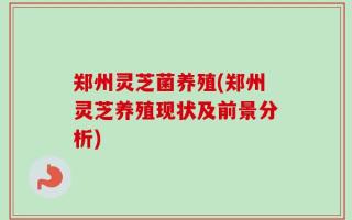 郑州灵芝菌养殖(郑州灵芝养殖现状及前景分析)