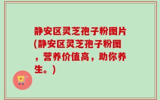 静安区灵芝孢子粉图片(静安区灵芝孢子粉图，营养价值高，助你养生。)