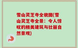 雪山灵芝寺全貌图(雪山灵芝寺全景：令人惊叹的精美建筑与壮丽自然景观)