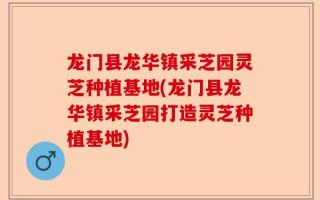 龙门县龙华镇采芝园灵芝种植基地(龙门县龙华镇采芝园打造灵芝种植基地)