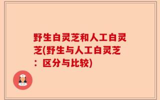 野生白灵芝和人工白灵芝(野生与人工白灵芝：区分与比较)
