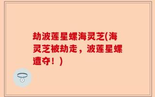 劫波莲星螺海灵芝(海灵芝被劫走，波莲星螺遭夺！)