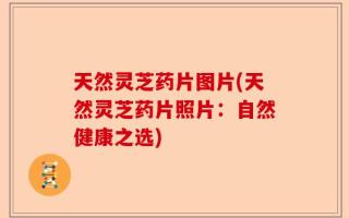 天然灵芝药片图片(天然灵芝药片照片：自然健康之选)