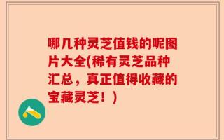 哪几种灵芝值钱的呢图片大全(稀有灵芝品种汇总，真正值得收藏的宝藏灵芝！)