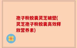 孢子粉胶囊灵芝破壁(灵芝孢子粉胶囊高效释放营养素)