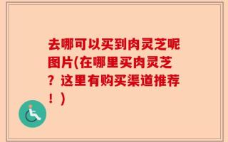 去哪可以买到肉灵芝呢图片(在哪里买肉灵芝？这里有购买渠道推荐！)