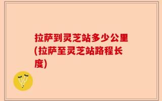 拉萨到灵芝站多少公里(拉萨至灵芝站路程长度)