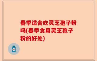 春季适合吃灵芝孢子粉吗(春季食用灵芝孢子粉的好处)