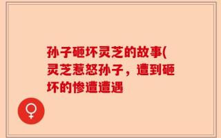 孙子砸坏灵芝的故事(灵芝惹怒孙子，遭到砸坏的惨遭遭遇