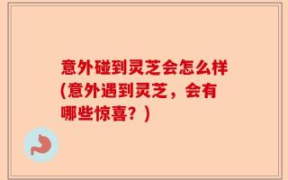 意外碰到灵芝会怎么样(意外遇到灵芝，会有哪些惊喜？)