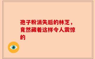 孢子粉消失后的林芝，竟然藏着这样令人震惊的