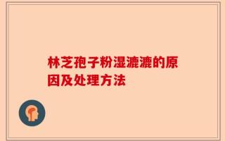 林芝孢子粉湿漉漉的原因及处理方法