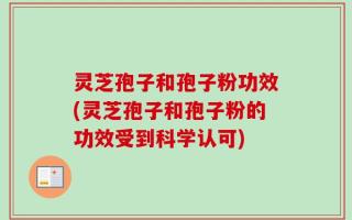 灵芝孢子和孢子粉功效(灵芝孢子和孢子粉的功效受到科学认可)