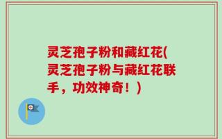 灵芝孢子粉和藏红花(灵芝孢子粉与藏红花联手，功效神奇！)