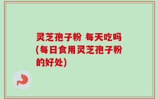 灵芝孢子粉 每天吃吗(每日食用灵芝孢子粉的好处)
