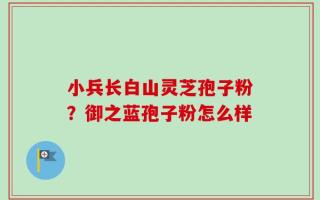 小兵长白山灵芝孢子粉？御之蓝孢子粉怎么样