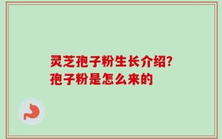 灵芝孢子粉生长介绍？孢子粉是怎么来的