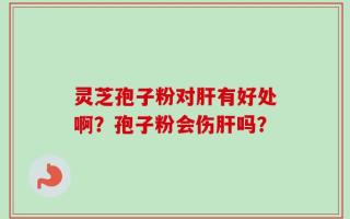 灵芝孢子粉对肝有好处啊？孢子粉会伤肝吗？