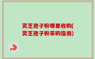 灵芝孢子粉哪里收购(灵芝孢子粉采购指南)