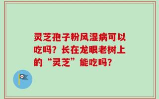灵芝孢子粉风湿病可以吃吗？长在龙眼老树上的“灵芝”能吃吗？