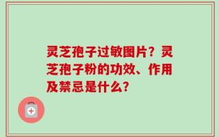 灵芝孢子过敏图片？灵芝孢子粉的功效、作用及禁忌是什么？
