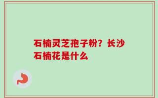 石楠灵芝孢子粉？长沙石楠花是什么