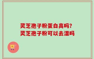 灵芝孢子粉蛋白高吗？灵芝孢子粉可以去湿吗