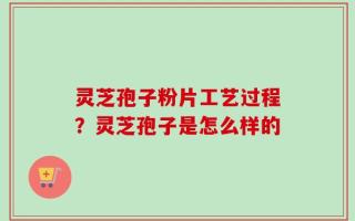 灵芝孢子粉片工艺过程？灵芝孢子是怎么样的