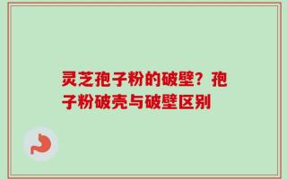 灵芝孢子粉的破壁？孢子粉破壳与破壁区别