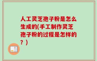 人工灵芝孢子粉是怎么生成的(手工制作灵芝孢子粉的过程是怎样的？)