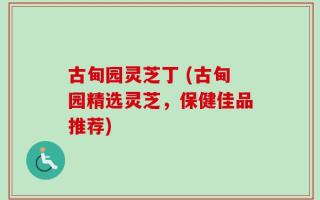 古甸园灵芝丁 (古甸园精选灵芝，保健佳品推荐)