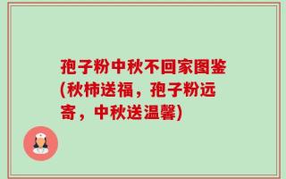 孢子粉中秋不回家图鉴(秋柿送福，孢子粉远寄，中秋送温馨)