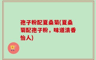 孢子粉配夏桑菊(夏桑菊配孢子粉，味道清香怡人)