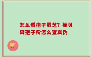 怎么看孢子灵芝？英贝森孢子粉怎么查真伪