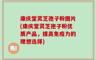 康庆堂灵芝孢子粉图片(康庆堂灵芝孢子粉优质产品，提高免疫力的理想选择)