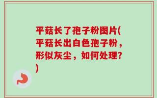 平菇长了孢子粉图片(平菇长出白色孢子粉，形似灰尘，如何处理？)