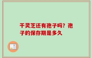 干灵芝还有孢子吗？孢子的保存期是多久