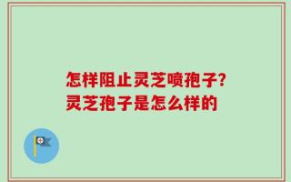 怎样阻止灵芝喷孢子？灵芝孢子是怎么样的