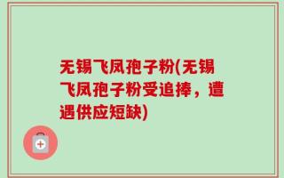 无锡飞凤孢子粉(无锡飞凤孢子粉受追捧，遭遇供应短缺)