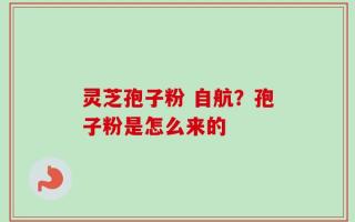灵芝孢子粉 自航？孢子粉是怎么来的