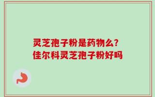 灵芝孢子粉是药物么？佳尔科灵芝孢子粉好吗