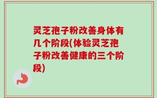 灵芝孢子粉改善身体有几个阶段(体验灵芝孢子粉改善健康的三个阶段)