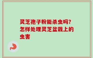 灵芝孢子粉能杀虫吗？怎样处理灵芝盆栽上的虫害